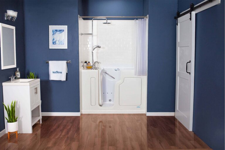 The Hybrid Walk-In Tub Shower Combo