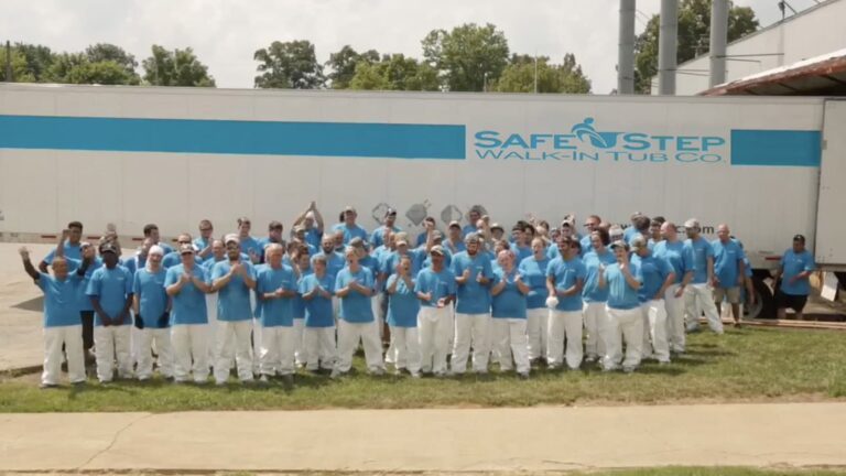 team photo of safe step