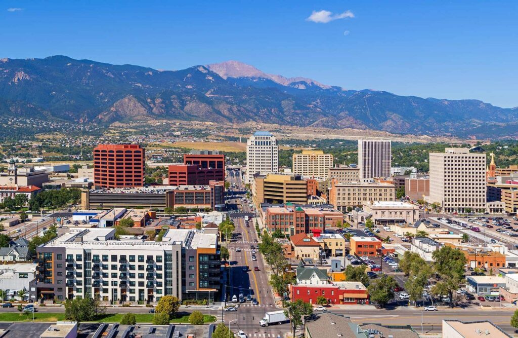 Colorado Springs skyline