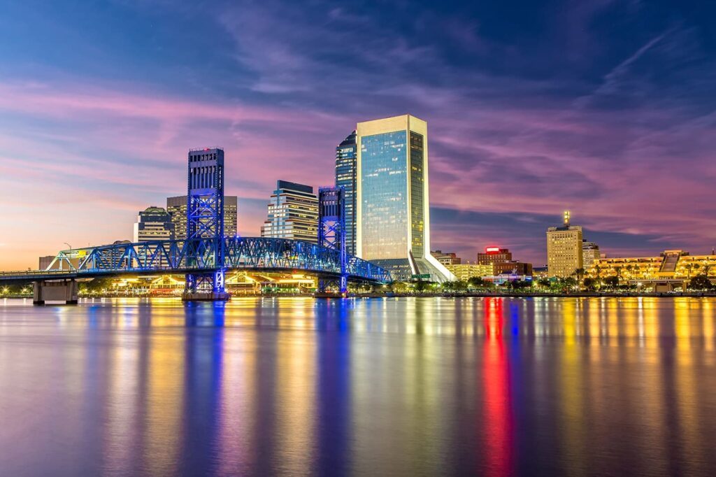 Jacksonville, FL skyline