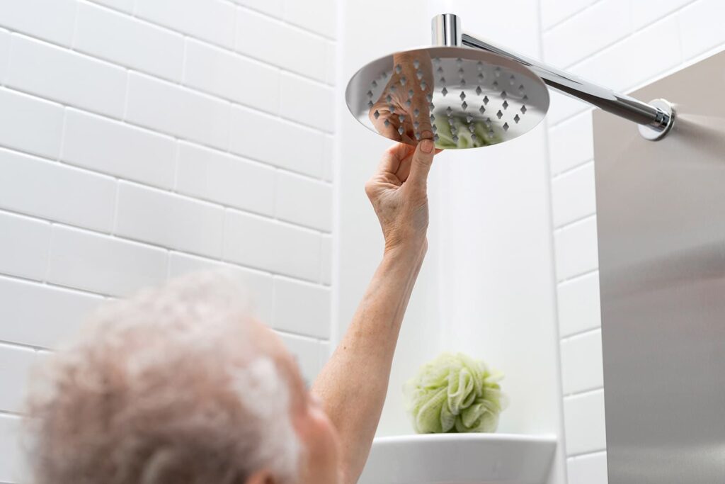 rainfall shower head