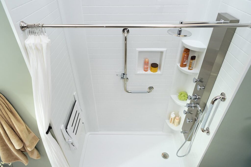 walk-in shower