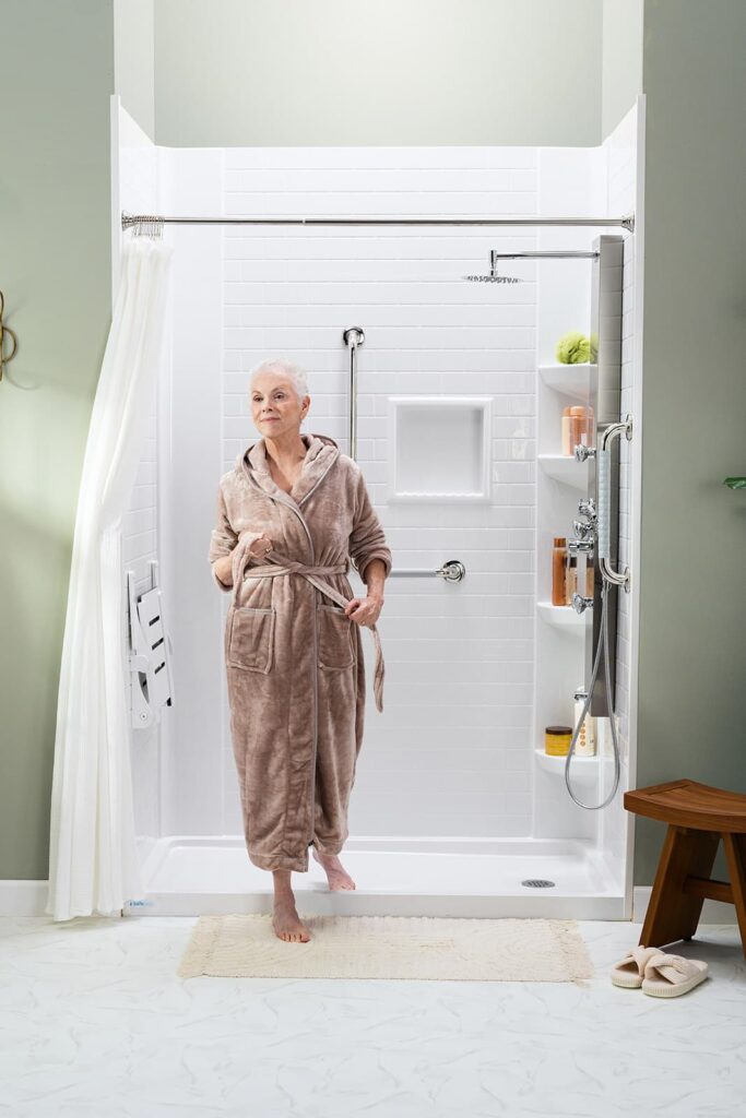 walk-in shower