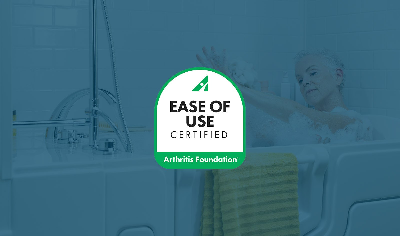 Safe Step Arthritis Foundation Ease of Use Certified