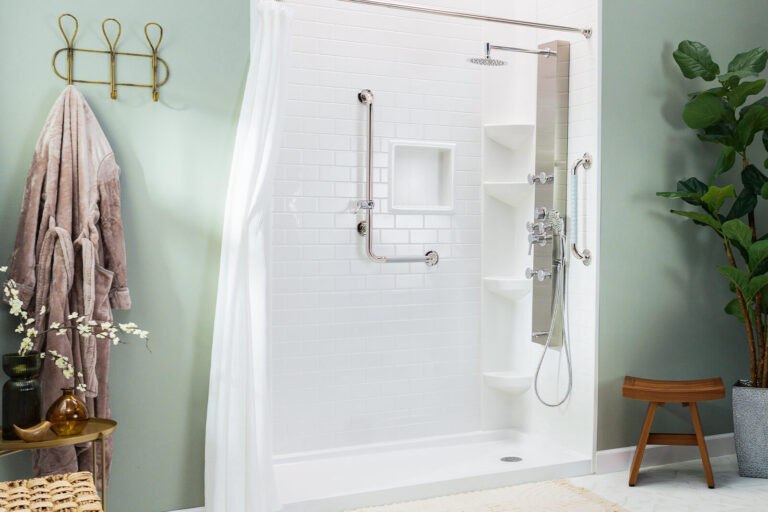Safe Step walk-in shower convenience