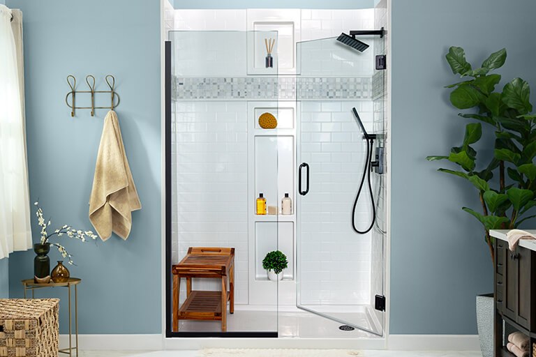 Safe Step walk-in shower door options