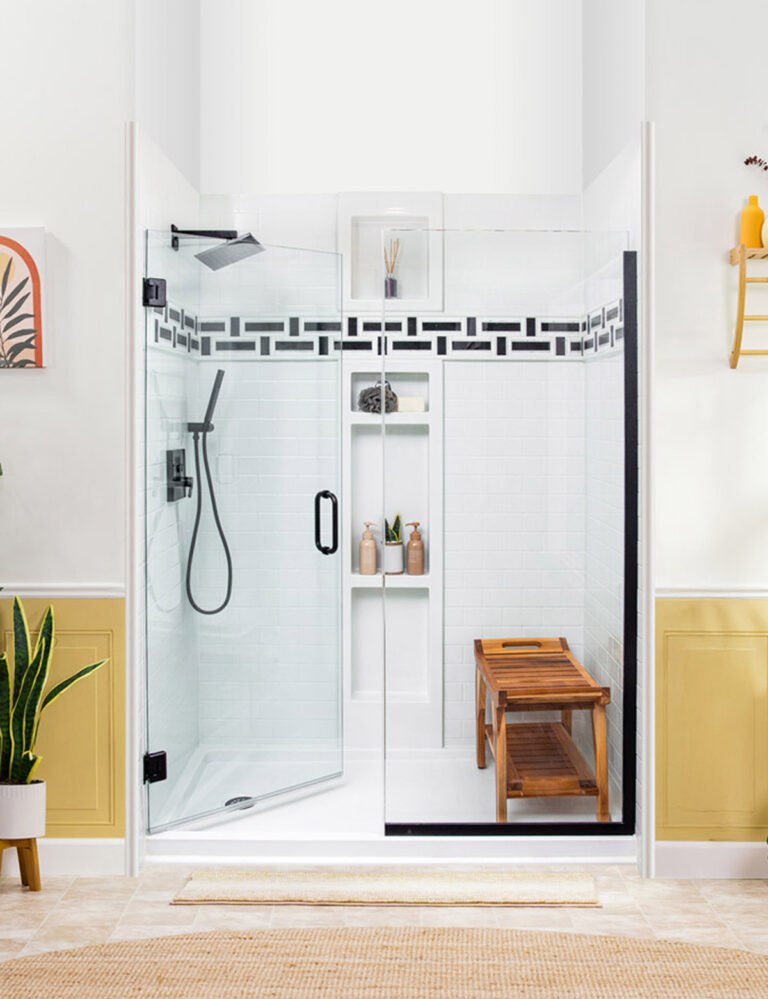 beautiful walk in shower by safe step