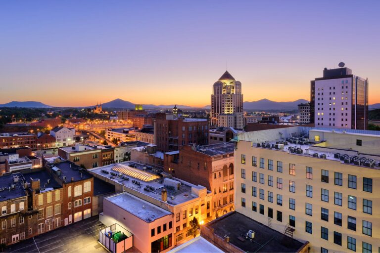 Roanoke, Virginia skyline